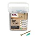 Grk Fasteners GRK 5026993 No. 9 x 2.5 in. Deck Elite Star Bugle Head Deck Screws; Pack of 400 5026993